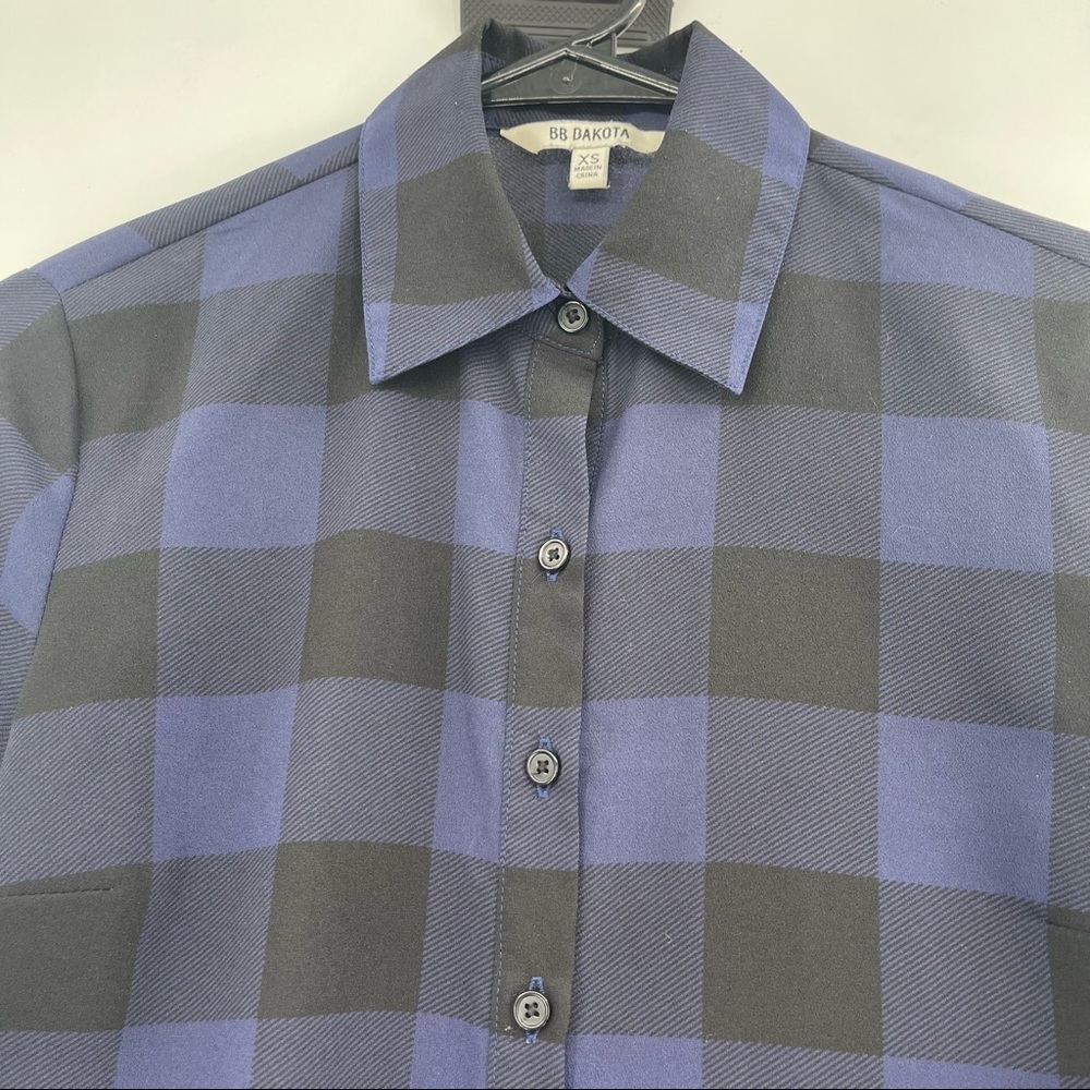 BB Dakota Keenan Plaid Shirt Dress - Picture 8 of 12